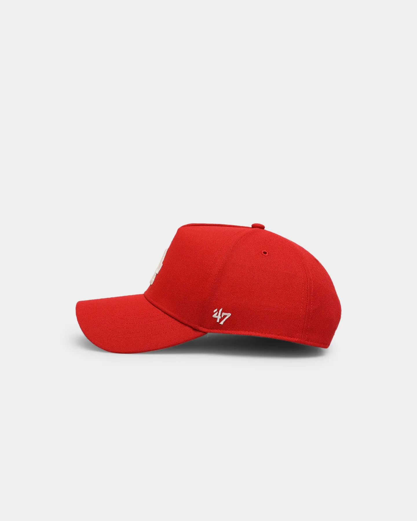 47 Brand Los Angeles Dodgers 'Chili Red' MVP DT Replica Snapback Red/Natural