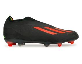 adidas Kids X SpeedPortal  FG Black/Red/Green