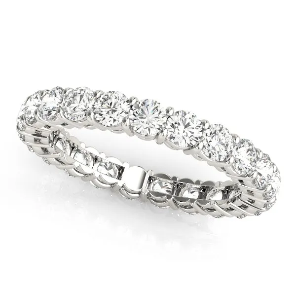 AMOUR 2.40 Carat Diamond Eternity Band in 14K/ 18K/ Platinum GIA Graded 10 pointer G Color SI1 Clarity By Mike Nekta SIZE 7