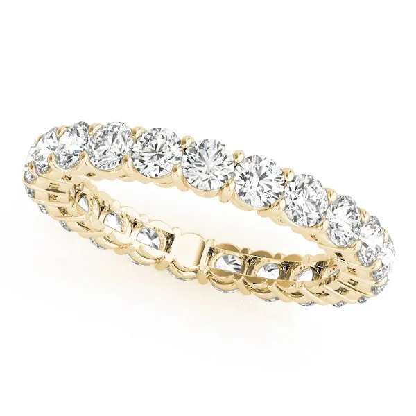 AMOUR 2.40 Carat Diamond Eternity Band in 14K/ 18K/ Platinum GIA Graded 10 pointer G Color SI1 Clarity By Mike Nekta SIZE 7