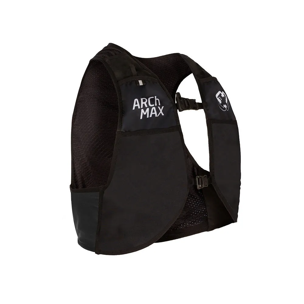 ARCh MAX Hydration Vest 12L Unisex Black   2 Hydraflask 500ml