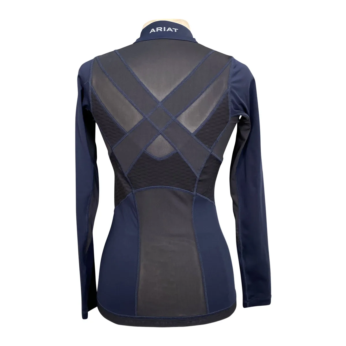 Ariat 'Ascent' Training Top in Navy - Women's Small