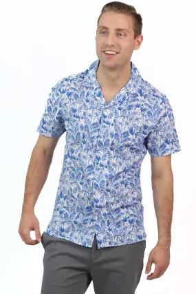 Bermuda Palms Open Collar Shirt