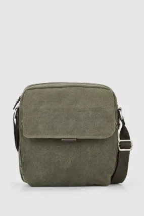 Blake Canvas/Lea Trim City Bag