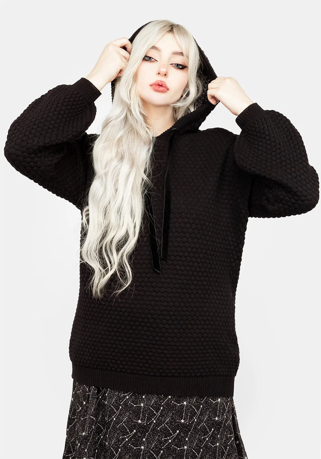 Druid Knit Oversized Hoody