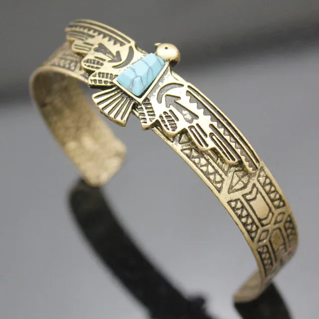 Gypsy Cuff Bracelets 19 Different Styles You Choose Crystal Cuffs Gold Or Silver Winged Egyptian Scarab Eagles Elephants Peacock Feathers Octopus Statement Jewelry Check Them Out!