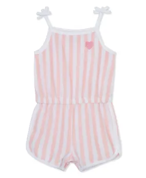 Heart Terry Romper - Toddler (2T-4T)