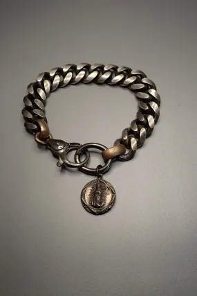 HEAVY CUBAN BRACELET - one left