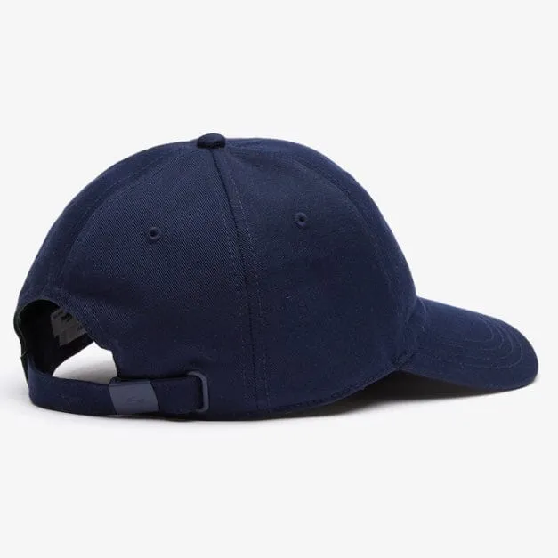 Lacoste Unisex Adjustable Organic Cotton Twill Cap (Navy) RK9871-51