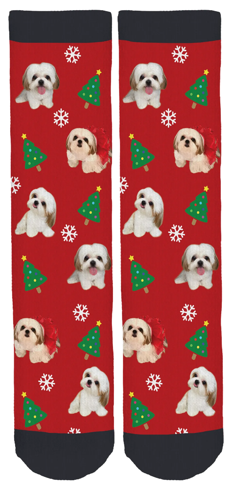 Little Yeti Ching Ching Holiday Crew Socks