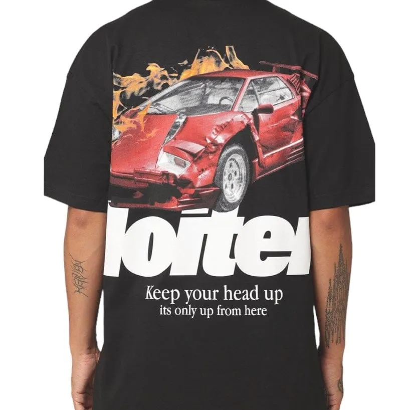 Loiter Collision Tee (Black)