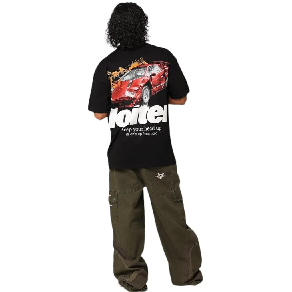 Loiter Collision Tee (Black)