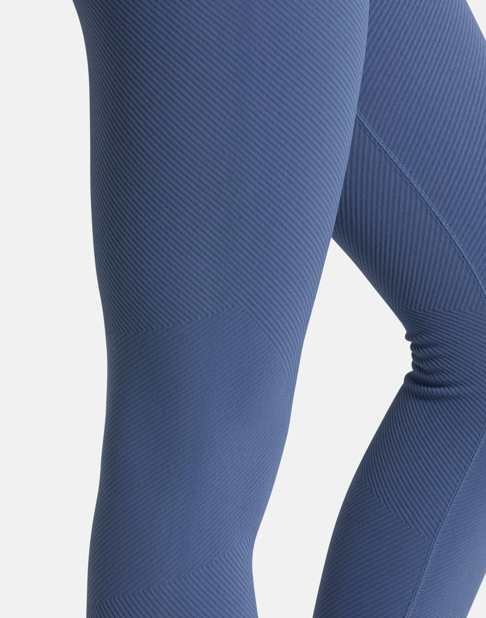 Lotus Chevron Legging in Thunder Blue