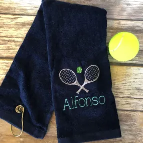 Personalized Tennis Towel