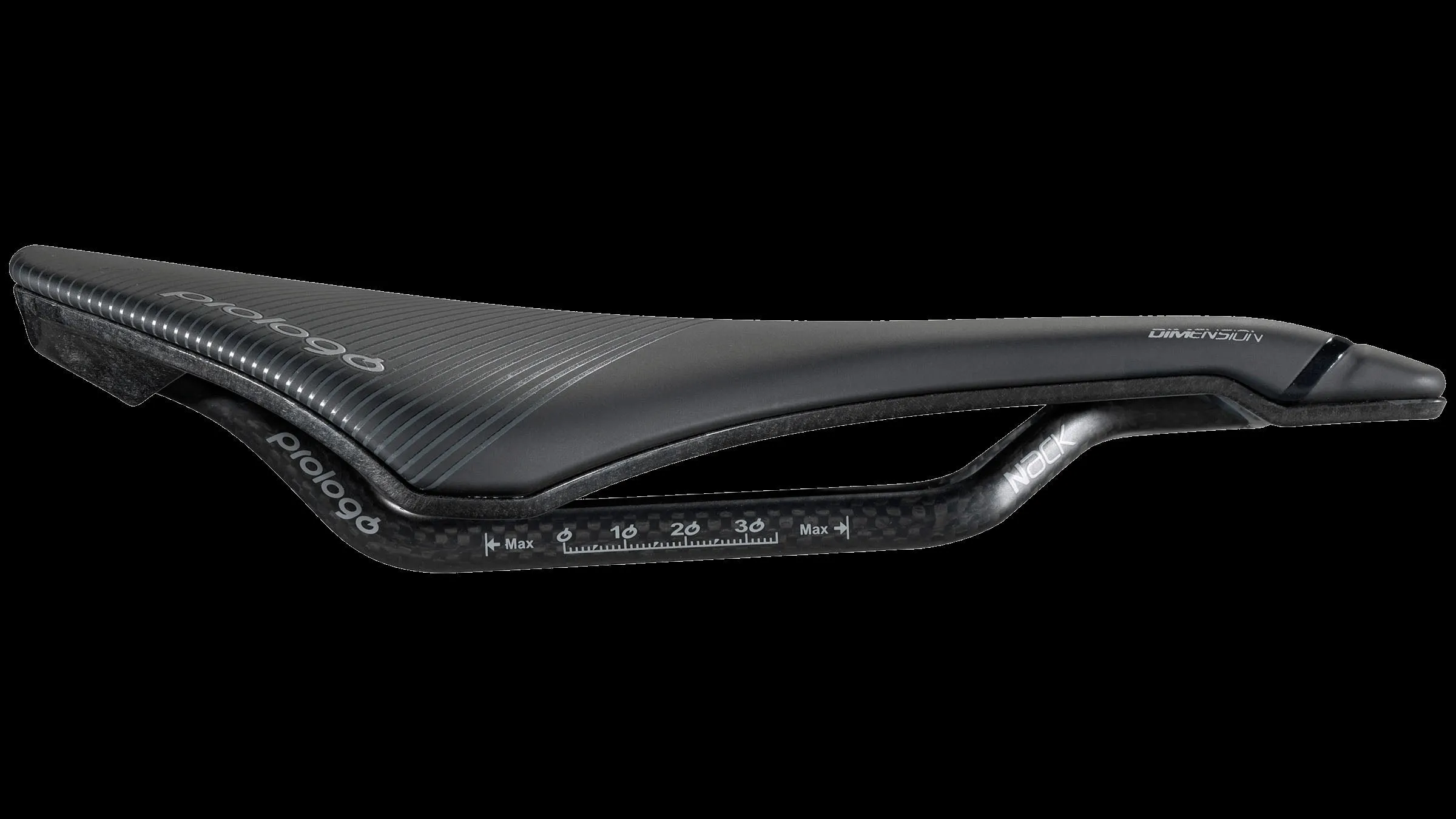 Prologo Dimension T4.0 143 Hard Saddle - Black/Silver