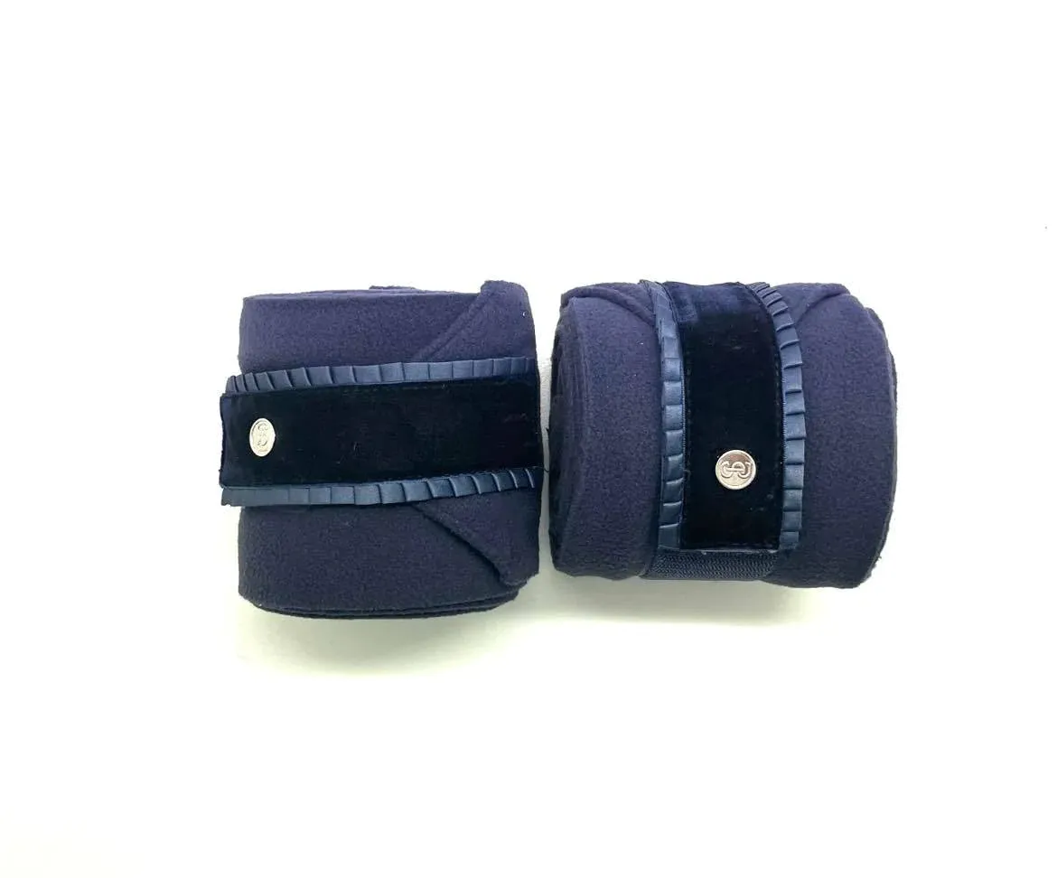 PSOS Polos Diamond Ruffle- Midnight Blue