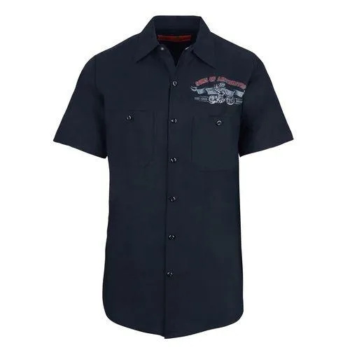 "Ibuprofen Chapter" Biker work shirt