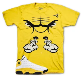 Retro 13 Del Sol Raging Face Shirt