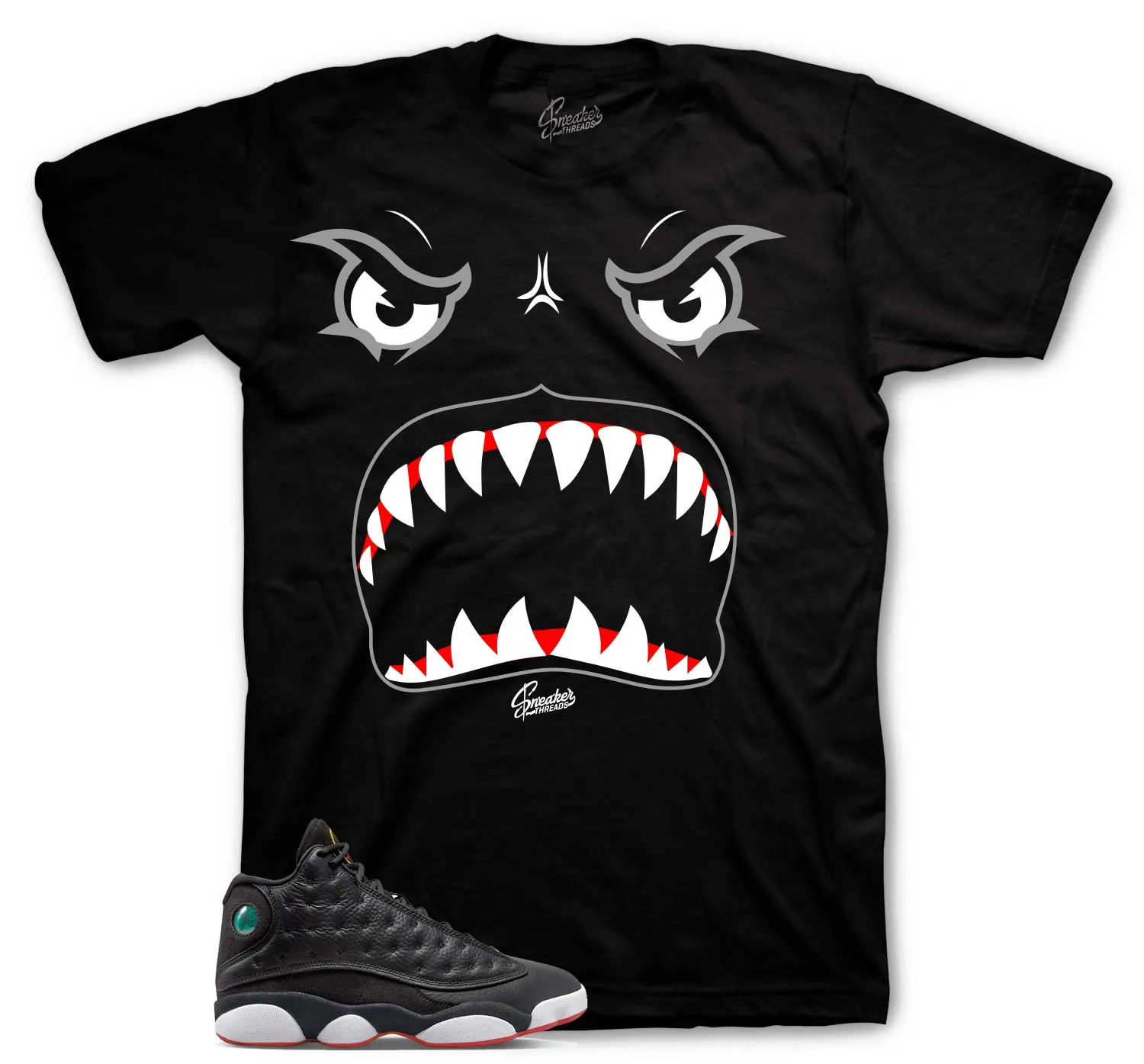 Retro 13 Playoff Bite Me Shirt