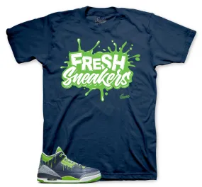 Retro 3 Hugo Fresh Sneakers Shirt