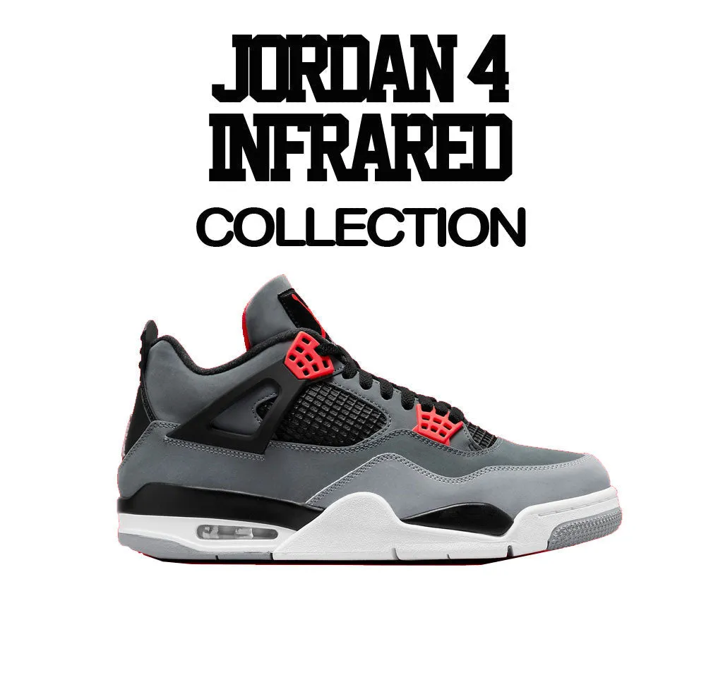 Retro 4 Infrared Cash Row Shirt