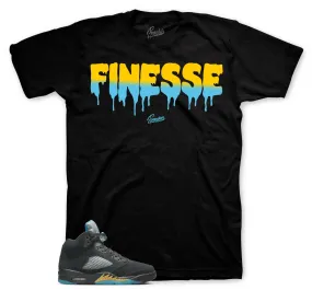 Retro 5 Aqua Finesse Shirt