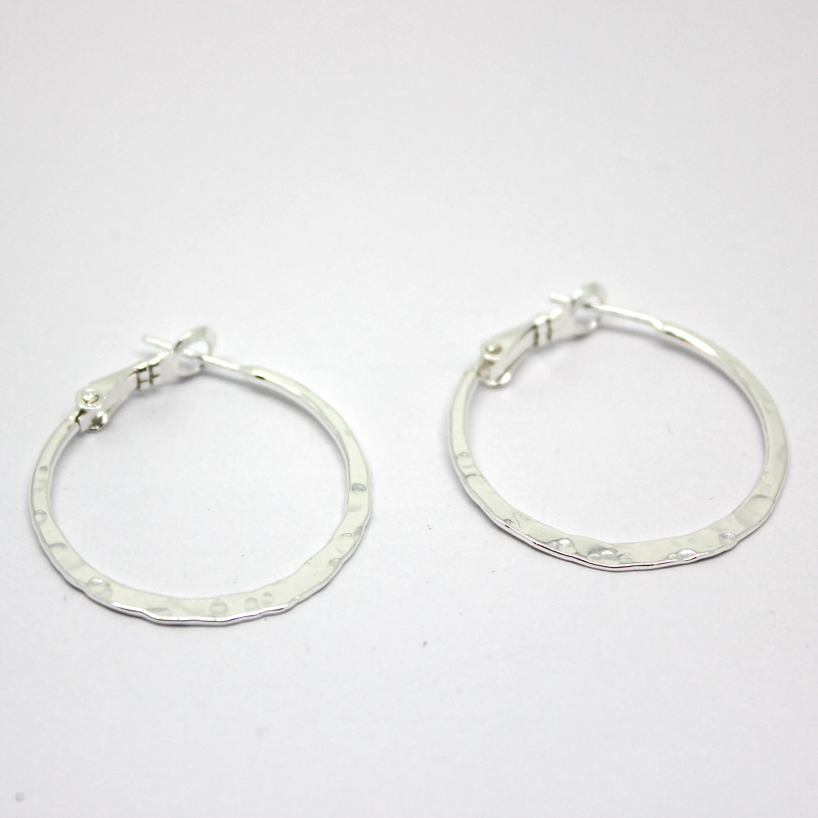 Round Hoop Earrings