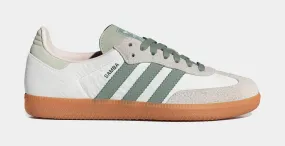 Samba OG Womens Lifestyle Shoes (Cloud White/Silver Green/Putty Mauve)