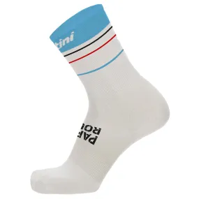 Santini Paris Roubaix Socks - White