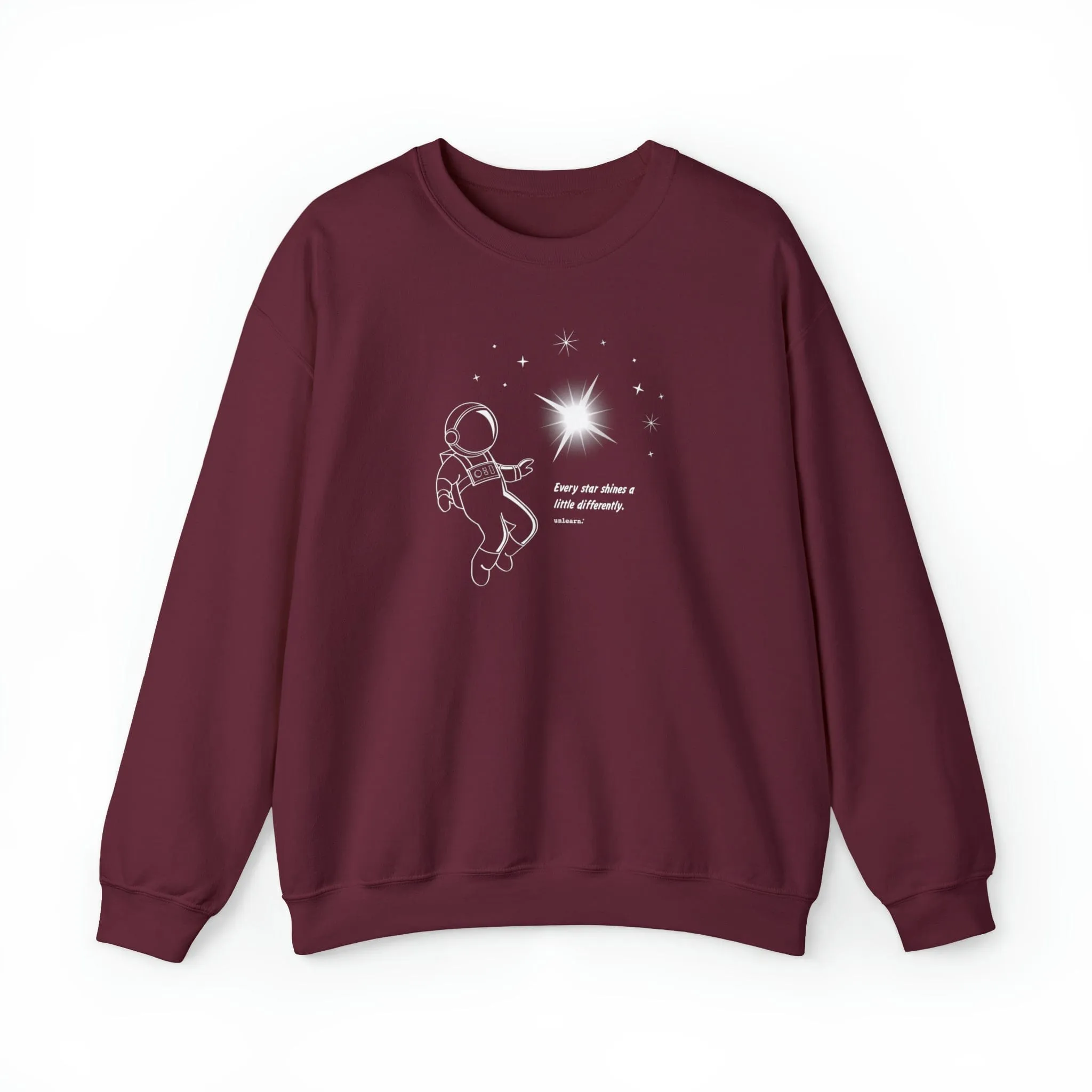 Shining Star - Relaxed Fit Crewneck Sweatshirt