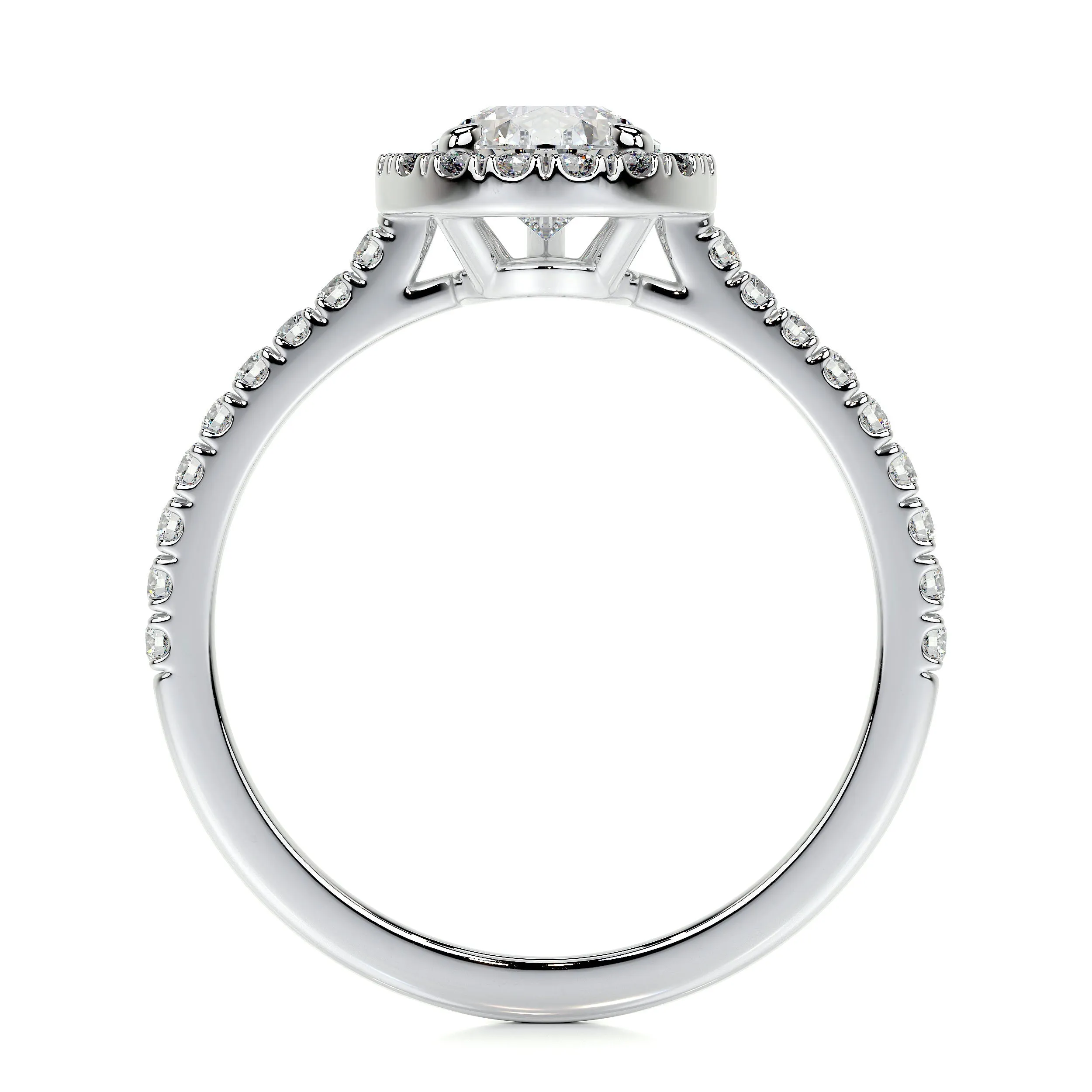 Sophia Lab Grown Diamond Ring -Platinum