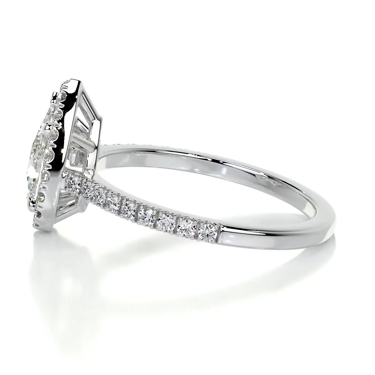 Sophia Lab Grown Diamond Ring -Platinum