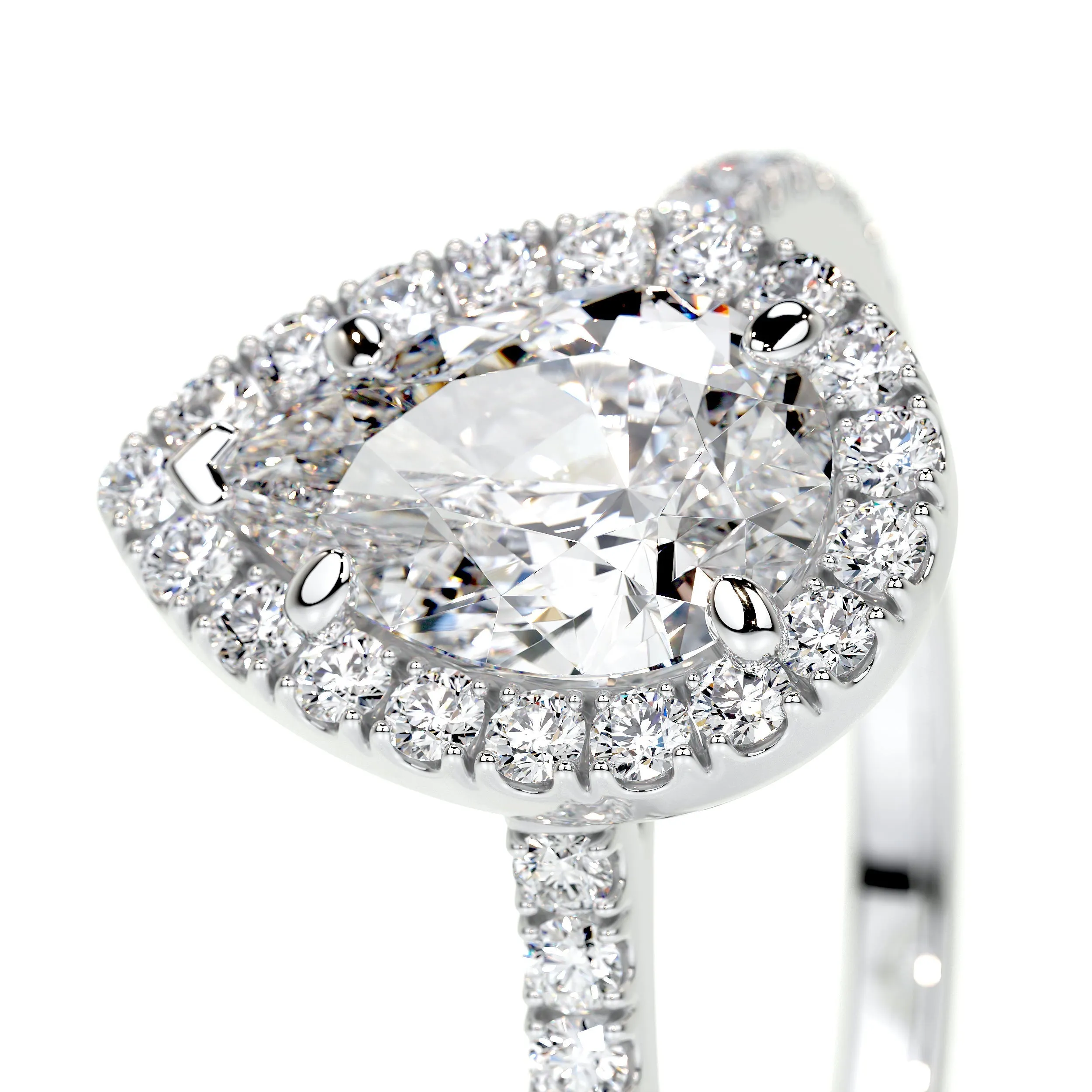 Sophia Lab Grown Diamond Ring -Platinum