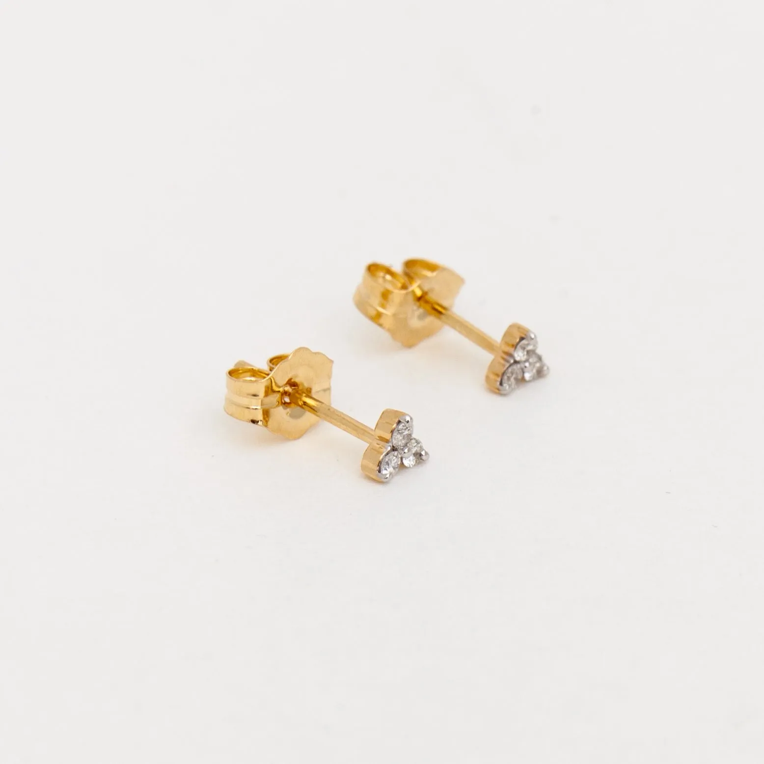 Super Tiny Diamond Cluster Studs