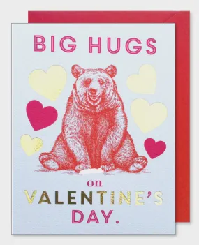 Valentine Bear Card