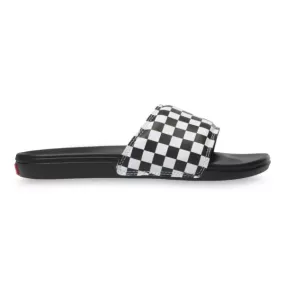 VANS Unisex Checkerboard La Costa Slide-On (True White/Black)