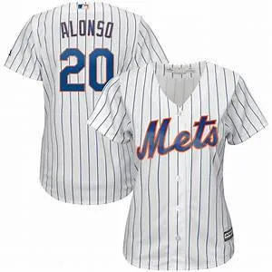 Womens New York Mets Pete Alonso Cool Base Replica Jersey White